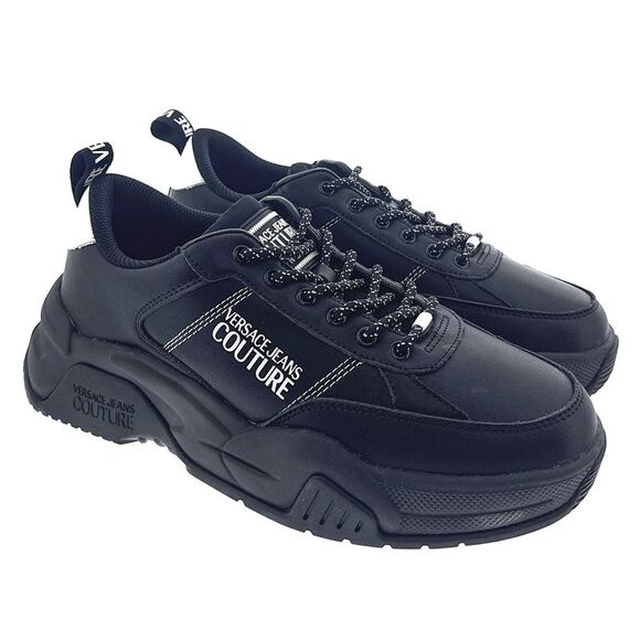 Versace Jeans Couture Chunky Minimalist Signature Mens Sneakers